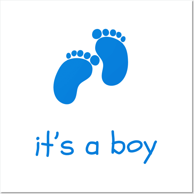 proud new mom,dad its a boy shirt "  Its A Boy Pregnancy  " Neowestvale, little one,newborn ( mom to be gift ) mother of boy, ( dad to be gift ) Wall Art by Maroon55